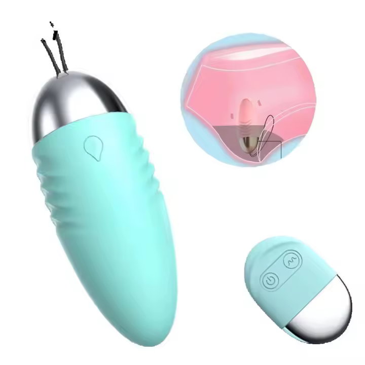 Huevo vibrador de silicona, vibradores tipo bala con Control remoto inalámbrico, masturbación vaginal, masajeador estimulante del punto G, Juguetes sexuales para mujeres - 1