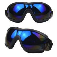 Gafas de sol para perros con correa ajustable, antiniebla, impermeables, gafas para mascotas, marco Flexible, protección contra el polvo, gafas para perros medianos y grandes - details 25