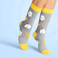 Calcetines de algodón peinado para hombre y mujer, medias divertidas informales, a la moda, 10 pares - details 4