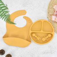 Juego de Vajilla de Silicona Seguro para Bebé Platos Sólidos de Dibujos Animados - details 11