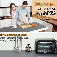 Estera de silicona de varios tamaños, Mantel Individual grande de vinilo para mesa, resistente al calor, antideslizante, para Picnic, cena, Protector de encimera, almohadilla ESD - details 1