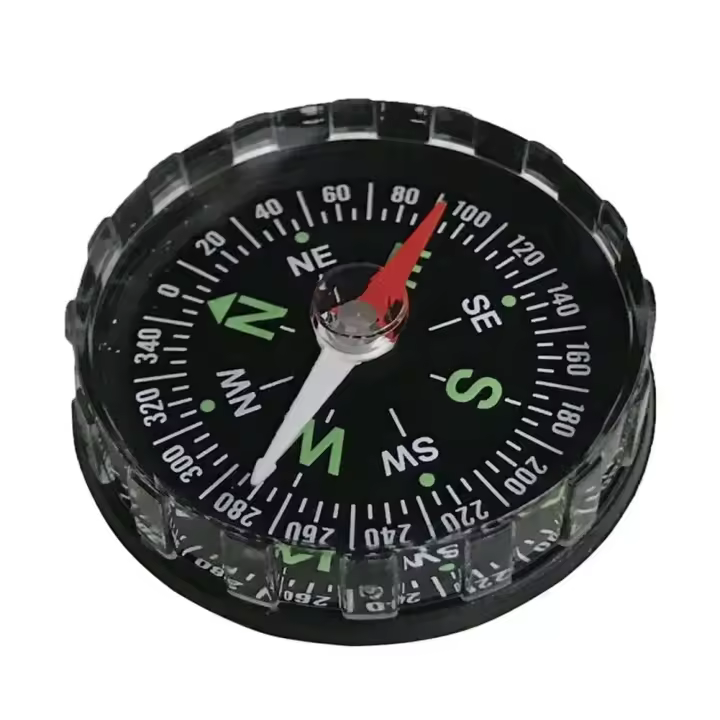 Compas Portátiles de 45mm Navegación para Escalada, Senderismo, Camping - 1