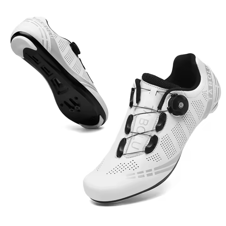 Zapatillas de Ciclismo Unisex Zapatos para Ciclismo de Carrera con Bloqueo Automático - 1