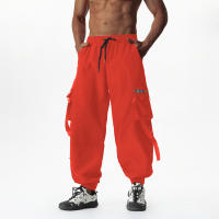 Pantalones de trabajo de marca de moda de verano para hombre, pantalones largos holgados e informales ajustados, pantalones largos de moda - details 14