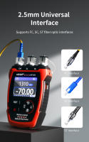 Noyafa NF-919 medidor de potencia 3 en 1 fuente de luz estable VFL REF localizador Visual de fallos herramienta de prueba de fibra óptica de luz roja - details 3