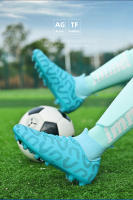 Botas de fútbol profesionales para hombres, zapatos de fútbol TF/FG para niños, tacos de tobillo alto, zapatillas de fútbol de hierba, zapatos de entrenamiento de Futsal - details 3
