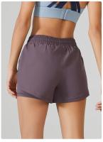 Shorts de Yoga ZHUMU GYM Leggings Deportivos Elásticos de Neón para Mujeres - details 13