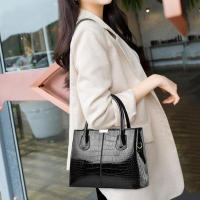 Bolso de hombro de charol de cuero PU para mujer, bolso de diseñador de lujo, bolso de compras de gran capacidad, moda - details 9