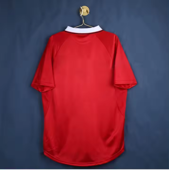 Uniforme de entrenamiento local retro 99-00 del Manchester United 7 #   BECKHAM - 1