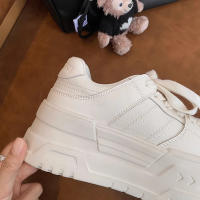Nueva plataforma zapatos blancos moda deportes casual zapatos blancos - details 8