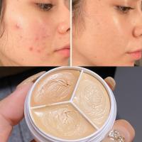 Paleta de correctores de Mousse cremoso, cobertura de ojeras, resaltado mate, ilumina el tono de la piel, crema correctora hidratante facial, 1 ud. - details 0