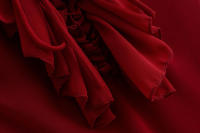 Vestidos largos sexis con tirantes finos y volantes y cuello en V para mujer, Vestidos largos elegantes de corte a para verano 2025, Vestidos largos de fiesta con espalda descubierta para noche - details 6