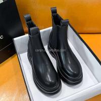 Modelo de llegada: tacones altos de marca para mujer, piel Oxford, botas Chelsea, precio bajo de invierno para mujer - details 4
