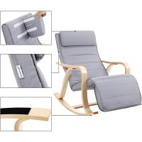 Mecedora, Sillón Tumbona, Color Gris, 125 x 91 x 67 cm - details 6
