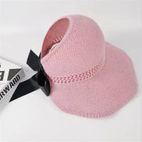 Sombreros para el sol nuevo sombrero de verano para mujer Edición coreana moda moderna y versátil aleros grandes protección solar al aire libre plegable - details 13