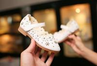 Zapatos de cuero de princesa para niñas, zapatos planos con recortes y flores, suaves, para primavera y verano, 2024 - details 10