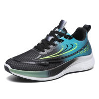Zapatos de los hombres 2025 primavera nueva malla transpirable de suela suave que absorbe los golpes zapatos para correr ligeros y versátiles zapatos deportivos casuales para estudiantes - details 4