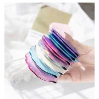 Espejo cosmético de concha colorida, bolsillo plegable portátil de doble cara, accesorios de maquillaje Kawaii - details 4