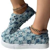 Zapatos de lona informales para mujer, zapatos planos de moda para actividades al aire libre, zapatos femeninos - details 0