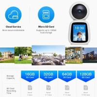 Cámara de videollamada Tuya Wifi para interiores, 2K, conversación bidireccional, seguridad IP, llamada de un toque, monitor de bebé, seguimiento automático con IA, vigilancia - details 10