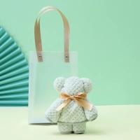Toalla de oso de terciopelo Coral para decoración del hogar, toalla de lavado de cara súper absorbente, suave, regalo de cumpleaños y boda, 30/75CM - details 16