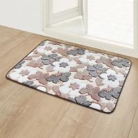 Alfombrilla antideslizante para suelo de dormitorio, Felpudo de lana de Coral para entrada del hogar, cocina, baño, decoración de puerta, baño y ducha - details 0