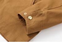 DAFEILI Primavera Verano Casual Vintage Lavado Forro de Malla Ropa de Trabajo Lona Detroit Chaquetas - details 13