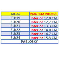 Pablosky Deportivas Niño 044805 CIGGY LEADER TECH BLANCO calzado niños Respetuoso ROYALE CORDONETS - details 0