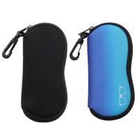 Estuche para gafas de sol con mosquetón, cremallera suave portátil, bolsa para gafas - details 1
