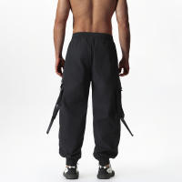 Pantalones de trabajo de marca de moda de verano para hombre, pantalones largos holgados e informales ajustados, pantalones largos de moda - details 1