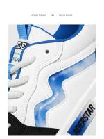 Zapatillas de deporte de ocio versátiles para hombre, zapatos deportivos ligeros y cómodos para caminar, zapatos cómodos y ligeros de alta calidad para caminar - details 6