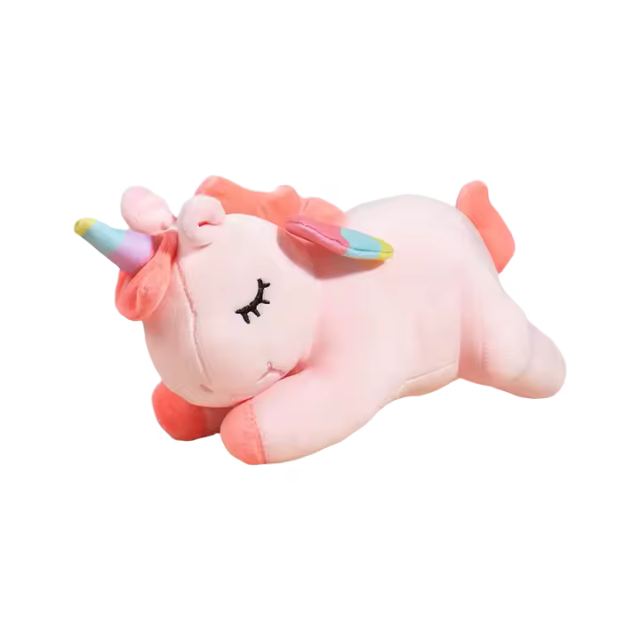 Juguete De Masticar Para Perros Duradero Diseño De Unicornio Colorido Juguetes De Peluche Para Masticar Y Divertirse - 1