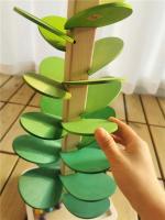 Arcoíris de alta calidad para niños, juguetes educativos con música que suena, montaje de pétalos de madera y bolas de canicas - details 3