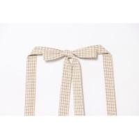 Vestido casual elegante para mujer a cuadros de moda primavera-verano vacaciones sin mangas - details 9