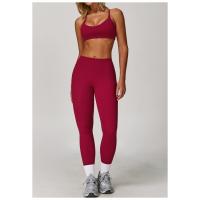 Y Back Sujetador deportivo para mujer Sensación desnuda Sujetador transpirable y a prueba de golpes Sujetador de yoga elástico y resistente al sudor para entrenamientos al aire libre - details 0