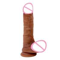 Consolador realista de silicona para mujer, pene grande con ventosa suave, Juguetes sexuales para adultos, masturbador femenino, Vaginal y Anal, 18 - details 0