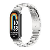 Correa Mi Band 9 8 para pulsera Mi Smart Band 9 NFC versión Global correas de reloj de acero inoxidable Miband 8 correas de Metal - details 11