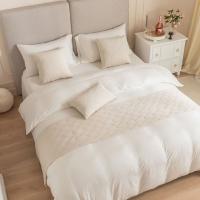 Carrileras Decorativas Para Cama con Patrón de Concha en Terciopelo Nuevo Diseño en Color Gris Rosa Amarillo Azul Verde Material Poliéster Hecho en China - details 25