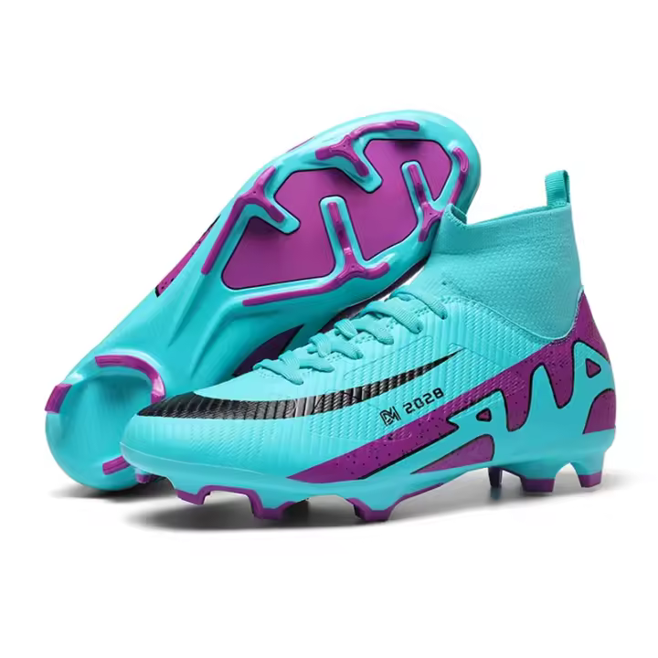 Oferta Gran de Botas de Fútbol Zapatillas Deportivas para Niños Zapatos de Entrenamiento de Cuero de Alta Calidad Zapatos de Fútbol Resistentes a la Desgaste para Primavera/Verano - 1