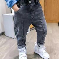 Jeans de Una Pieza de Peluche para Niñas en Otoño-Invierno Pantalones de Niña Moda para Tamaños Pequeño y Mediano - details 7