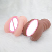 Taza de masturbación vaginal, productos para sexo Oral, pene, estimula la Coño de bolsillo, juguetes eróticos vaginales reales, Coño de patio trasero con gránulo masculino - details 1