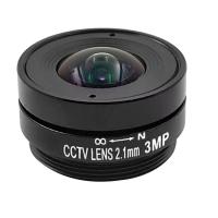 Lente CCTV fija de 2,1mm F1.8 megapíxeles 2,1mm, montaje gran angular para cámara de tamaño de Sensor 1/3 - details 2