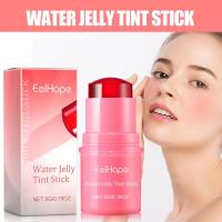 EELHOE 3 en 1 mejilla labio teñido humectante rubor en barra ojos mejilla labio crema iluminadora agua gelatina tinte en barra maquillaje de contorno mate - details 6
