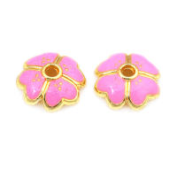 Tapetes de Flores de Brasso Dorado 18K 30PCS Accesorios de Joyería DIY de Alta Calidad - details 69