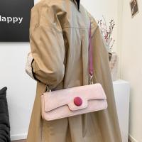 Bolso de hombro de color contrastante para axila, personalizado, sencillo, con textura informal, novedad de 2024 - details 11
