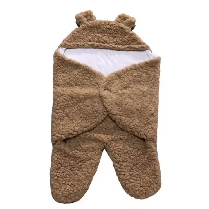 Manta de Dormir Envuelta para Bebé, 0-6 Meses Manta Suave Cálida para Niños/Niñas - 1