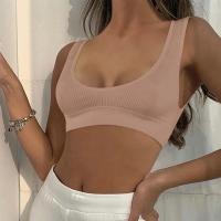 Sujetador deportivo sin costuras para mujer, ropa interior Sexy sin aros, Bralette de inmersión, lencería cómoda, pechos pequeños - details 8
