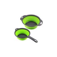 Colador de Silicona Plegable 3 Piezas para Filtrar Alimentos Ideal para Frutas y Verduras - details 12