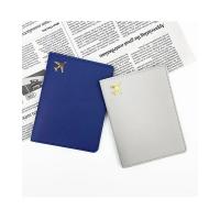 Cartera de Pasaporte de Cuero PU Titular Común para Mujeres y Hombres Porta Tarjetas de Negocios - details 6