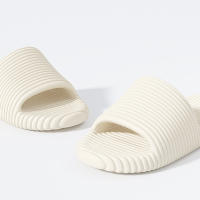 Zapatillas de verano para hombre y mujer, chanclas antideslizantes para interior y baño, zapatos informales para parejas, sandalias de playa ligeras - details 2
